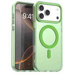 For iPhone 17 Pro Max Candy Magsafe PC Hybrid TPU Phone Case(Green)