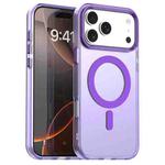 For iPhone 17 Pro Max Candy Magsafe PC Hybrid TPU Phone Case(Purple)