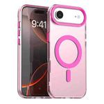 For iPhone 17 Air Candy Magsafe PC Hybrid TPU Phone Case(Red)