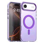 For iPhone 17 Air Candy Magsafe PC Hybrid TPU Phone Case(Purple)
