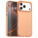 For iPhone 17 Pro Max Candy PC Hybrid TPU Shockproof Phone Case(Orange)
