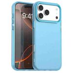 For iPhone 17 Pro Max Candy PC Hybrid TPU Shockproof Phone Case(Blue)