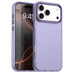 For iPhone 17 Pro Max Candy PC Hybrid TPU Shockproof Phone Case(Purple)