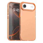 For iPhone 17 Air Candy PC Hybrid TPU Shockproof Phone Case(Orange)