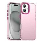 For iPhone 17 Candy PC Hybrid TPU Shockproof Phone Case(Red)