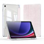 For Samsung Galaxy Tab S9 / S9 FE DUX DUCIS Unid Series PU+TPU Smart Tablet Case(Pink)