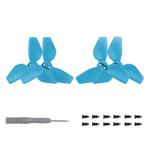 For DJI Neo Sunnylife 2016S Drone Color 3-Blade Propeller, Quantity:2 pairs(Blue)