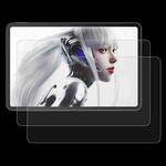 For ZTE nubia Red Magic Pad Pro 2pcs 9H 0.3mm Explosion-proof Tempered Glass Film