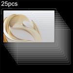 For ZTE W201DS 10.1 25pcs 9H 0.3mm Explosion-proof Tempered Glass Film