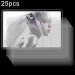 For ZTE nubia Red Magic Pad Pro 25pcs 9H 0.3mm Explosion-proof Tempered Glass Film