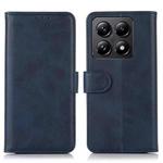 For Xiaomi 14T Pro Cow Texture Leather Phone Case(Blue)