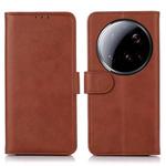 For Xiaomi 15 Ultra Cow Texture Leather Phone Case(Brown)