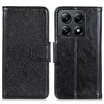 For Xiaomi 14T Pro Nappa Texture Horizontal Flip Leather Phone Case(Black)