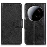 For Xiaomi 15 Ultra Nappa Texture Horizontal Flip Leather Phone Case(Black)