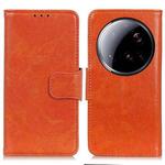 For Xiaomi 15 Ultra Nappa Texture Horizontal Flip Leather Phone Case(Orange)