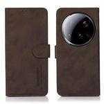 For Xiaomi 15 Ultra KHAZNEH Matte Texture Leather Phone Case(Brown)