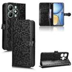 For itel A90 Honeycomb Dot Texture Leather Phone Case(Black)