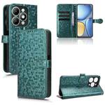 For itel A90 Honeycomb Dot Texture Leather Phone Case(Green)