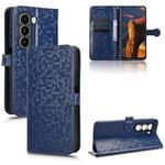 For itel A95 5G Honeycomb Dot Texture Leather Phone Case(Blue)