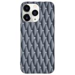 For iPhone 11 Pro Max Weave Cooling Solid Color TPU Phone Case(Grey)