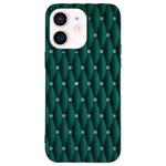 For iPhone 11 Weave Cooling Solid Color TPU Phone Case(Green)