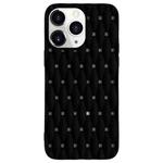For iPhone 11 Pro Weave Cooling Solid Color TPU Phone Case(Black)