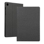 For Huawei Enjoy Tablet 2 10.1 inch Cloth Texture TPU Horizontal Flip Leather Case with Holder(Black)