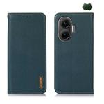 For Redmi Turbo 4 Pro KHAZNEH Nappa Top Layer Cowhide Leather Phone Case(Green)