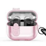 For Samsung Galaxy Buds3 / 3 Pro DUX DUCIS SECI Series Earbuds Box Protective Case(Clear Pink)