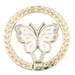 Butterfly Metal Mobile Phone Ring Holder(White)