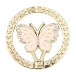 Butterfly Metal Mobile Phone Ring Holder(Pink)