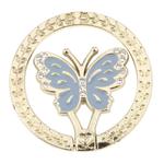 Butterfly Metal Mobile Phone Ring Holder(Blue)