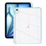 For iPad Air 13 2024 / Pro 12.9 2022 Acrylic Hybrid TPU Tablet Case with Pen Slot(Light Blue)