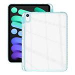 For iPad mini 2024 / mini 6 Acrylic Hybrid TPU Tablet Case with Pen Slot(Light Blue)