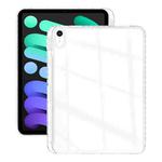 For iPad mini 2024 / mini 6 Acrylic Hybrid TPU Tablet Case with Pen Slot(Transparent)