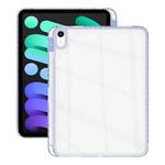 For iPad mini 2024 / mini 6 Acrylic Hybrid TPU Tablet Case with Pen Slot(Lavender)