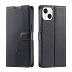 For iPhone 15 Plus Voltage Ultra-thin Dot Leather Phone Case(Black)