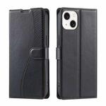 For iPhone 14 / 13 Voltage Ultra-thin Dot Leather Phone Case(Black)