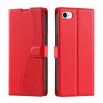 For iPhone 7 / 8 / SE 2022 Voltage Ultra-thin Dot Leather Phone Case(Red)