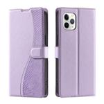 For iPhone 11 Pro Max Voltage Ultra-thin Dot Leather Phone Case(Purple)