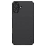 For iPhone 16 NILLKIN Frosted Shield Pro PC + TPU Phone Case(Black)