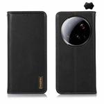 For Xiaomi 15 Ultra KHAZNEH Nappa Top Layer Cowhide Leather Phone Case(Black)