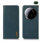 For Xiaomi 15 Ultra KHAZNEH Nappa Top Layer Cowhide Leather Phone Case(Green)