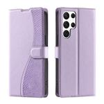 For Samsung Galaxy S24 Ultra 5G Voltage Ultra-thin Dot Leather Phone Case(Purple)