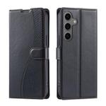 For Samsung Galaxy S23 FE 5G Voltage Ultra-thin Dot Leather Phone Case(Black)