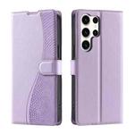 For Samsung Galaxy S25 Ultra 5G Voltage Ultra-thin Dot Leather Phone Case(Purple)