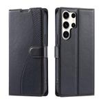 For Samsung Galaxy S25 Ultra 5G Voltage Ultra-thin Dot Leather Phone Case(Black)