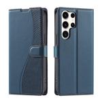 For Samsung Galaxy S25 Ultra 5G Voltage Ultra-thin Dot Leather Phone Case(Blue)