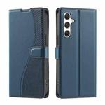 For Samsung Galaxy S25 5G Voltage Ultra-thin Dot Leather Phone Case(Blue)