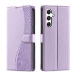 For Samsung Galaxy S25+ 5G Voltage Ultra-thin Dot Leather Phone Case(Purple)